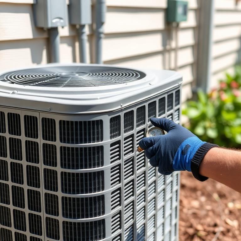 AC tune-up carried out by BluePeak